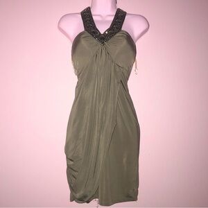 y2k trashy club top (or mini dress) with studs / beads